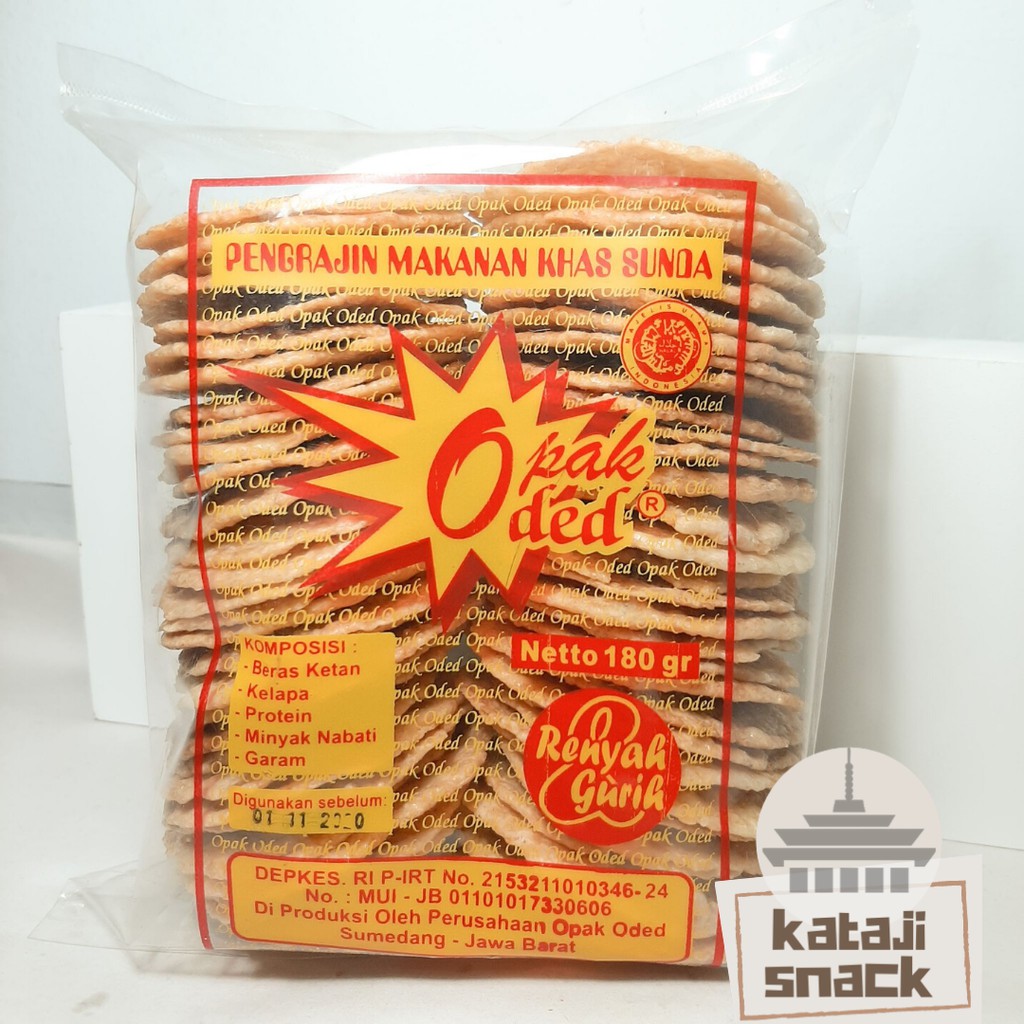 

OPAK ODED OLEH-OLEH BANDUNG / SNACK LEBARAN / KUE LEBARAN/ SNACK BANDUNG/ SNACK KILOAN / OLEH-OLEH BANDUNG