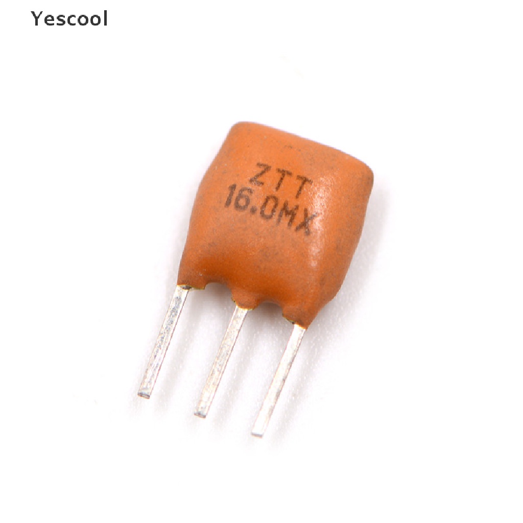 10pcs Resonator Keramik 3 Pin 16.0MHz