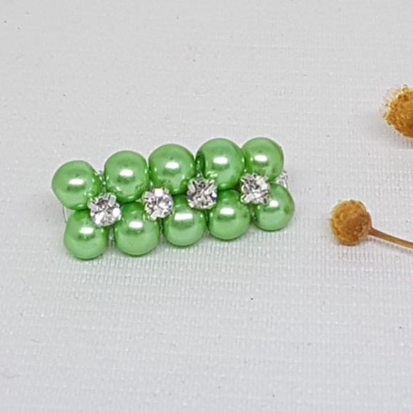 Bros dagu murah I Bros mutiara I Bros permata I Bros kecil satuan-Green
