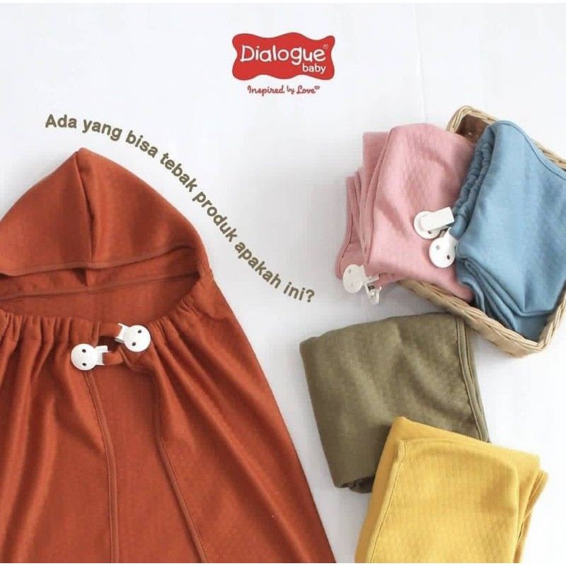 Selimut Topi Bayi Multifungsi Dialogue Baby On the Go Blanket DFB0044