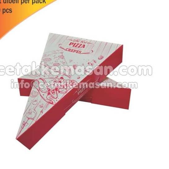 

VQH Dus Box CREPES PIZZA SLICE uk 20x15x4 cm .