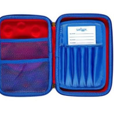 

[KODE PRODUK AJLWE5883] SMIGGLE Basketball hardtop/Bball pencil case nimbul 3D SMPC2
