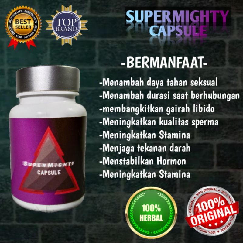 SUPERMIGHTY CAPSULE 100 CAPSULE