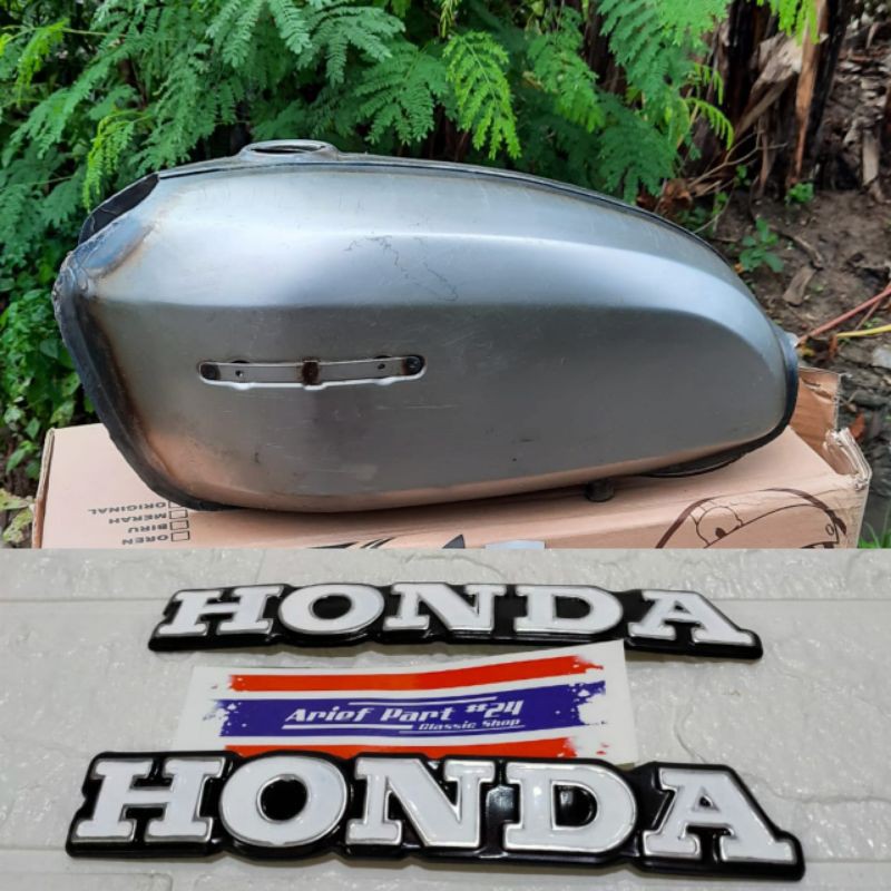 tangki cb125 sultan part tangki pres cb125 sultan part set emblem set detail original