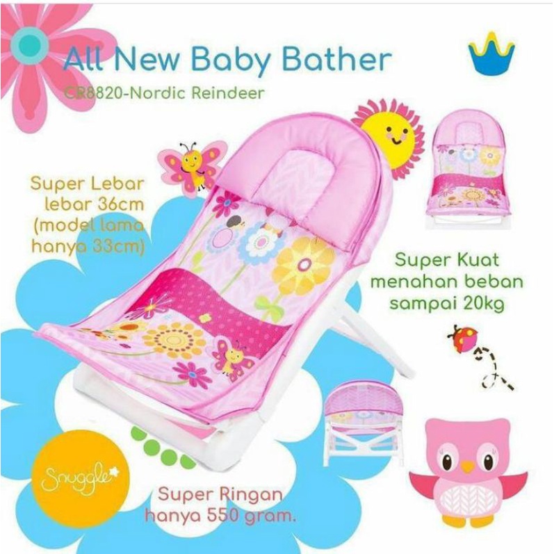 Baby Bather Snuggle by Crown / alat bantu mandi bayi