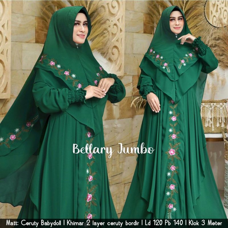 0BELLARY SYARII JUMBO LD 120cm BY MMC/GAMIS JUMBO/BAJU MUSLIM JUMBO/BUSANA