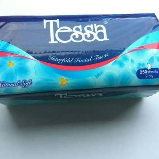 TISSUE TESSA 250 SHET HARGA PALING MURAH