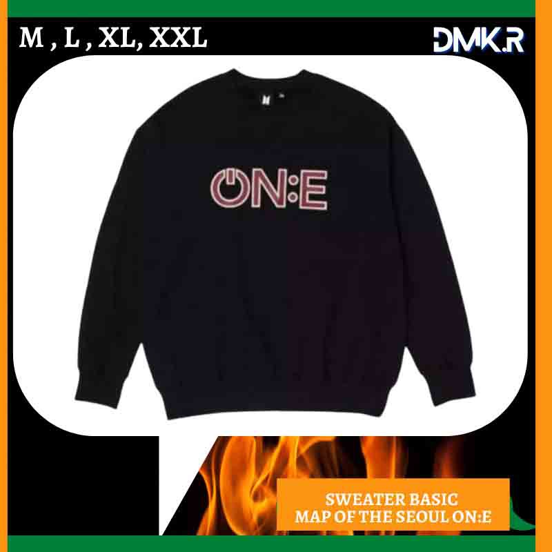 SWATER PRIA WANITA  BASIC BTS MAP OF THE SOUL ONE / SWEATER KPOP/BAJU ATASAN PRIA WANITA R63