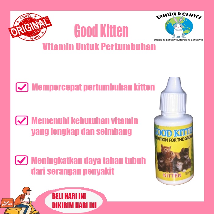 Vitamin Anak Kucing Good Kitten