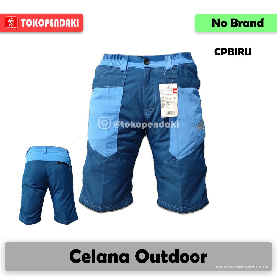 Celana Pendek TNF Warna Outdoor Pants Quick Dry Melar Cepat Kering