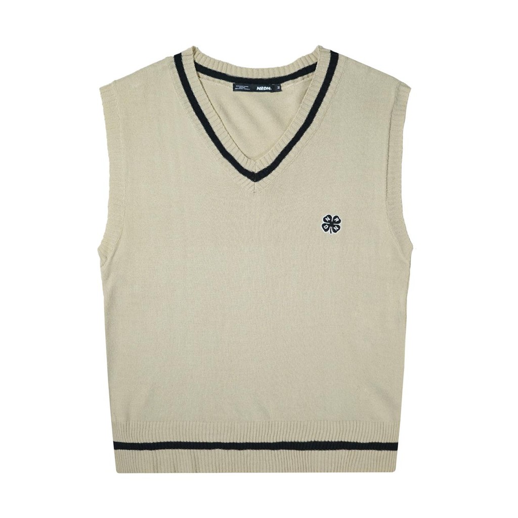 NRDN Clothing Sweater CLOVER VEST KNITWEAR CREAM