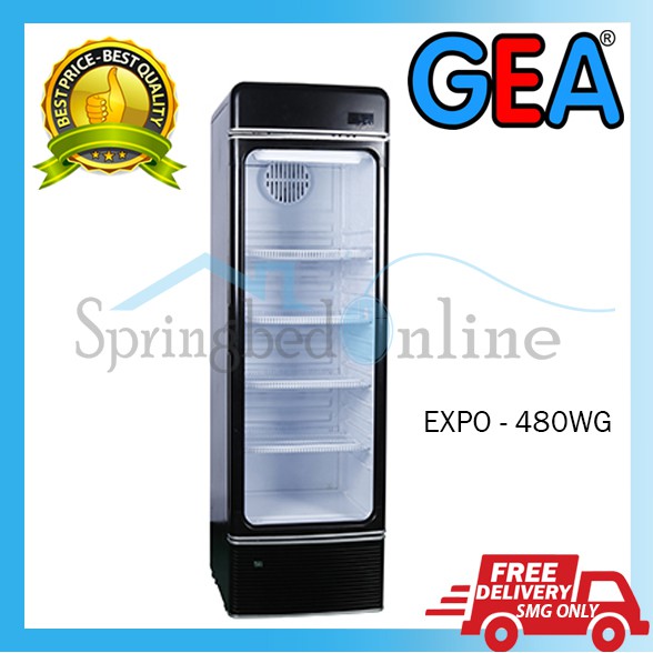 Showcase Cooler 437 Liter GEA - EXPO 480WG