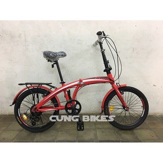  SEPEDA  LIPAT ANAK  DAN DEWASA EXOTIC TYPE 2026 MX 7 SPEED 