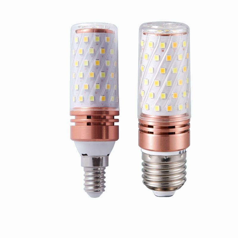 Lampu LED corn E 14 /E 27 3 Warna / Corn Bulb 3 in 1