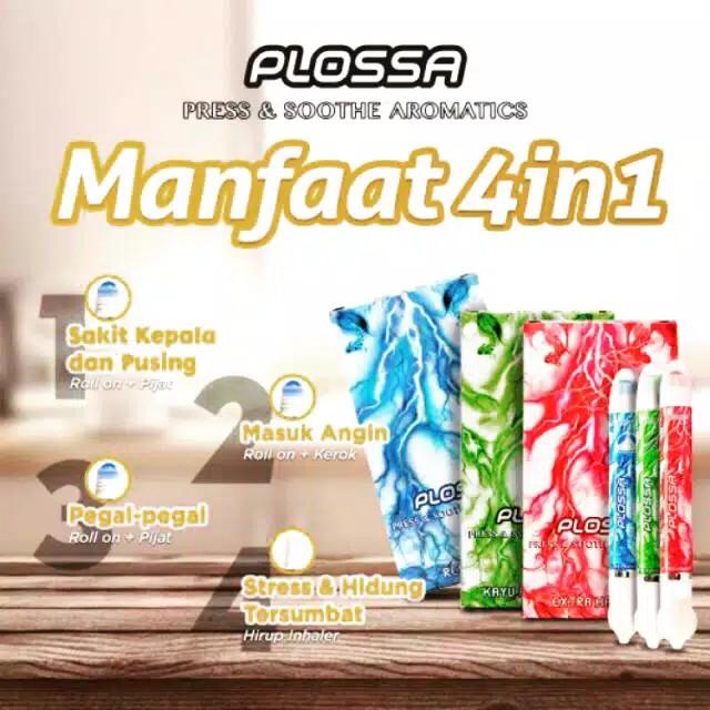 Plossa Minyak Angin Aromatherapy Shopee Indonesia