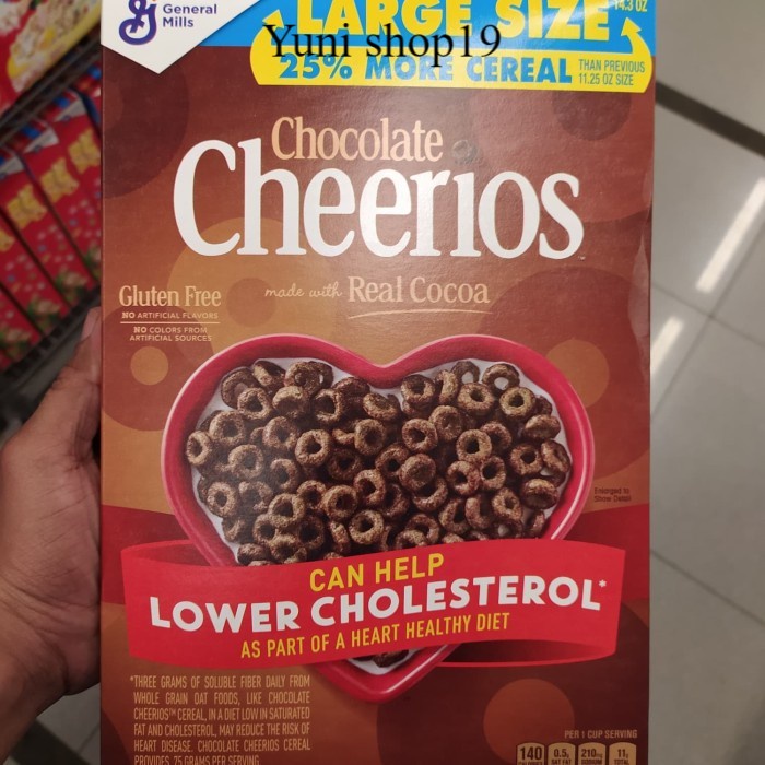 

cheerios cereal choco gluten free 405gr