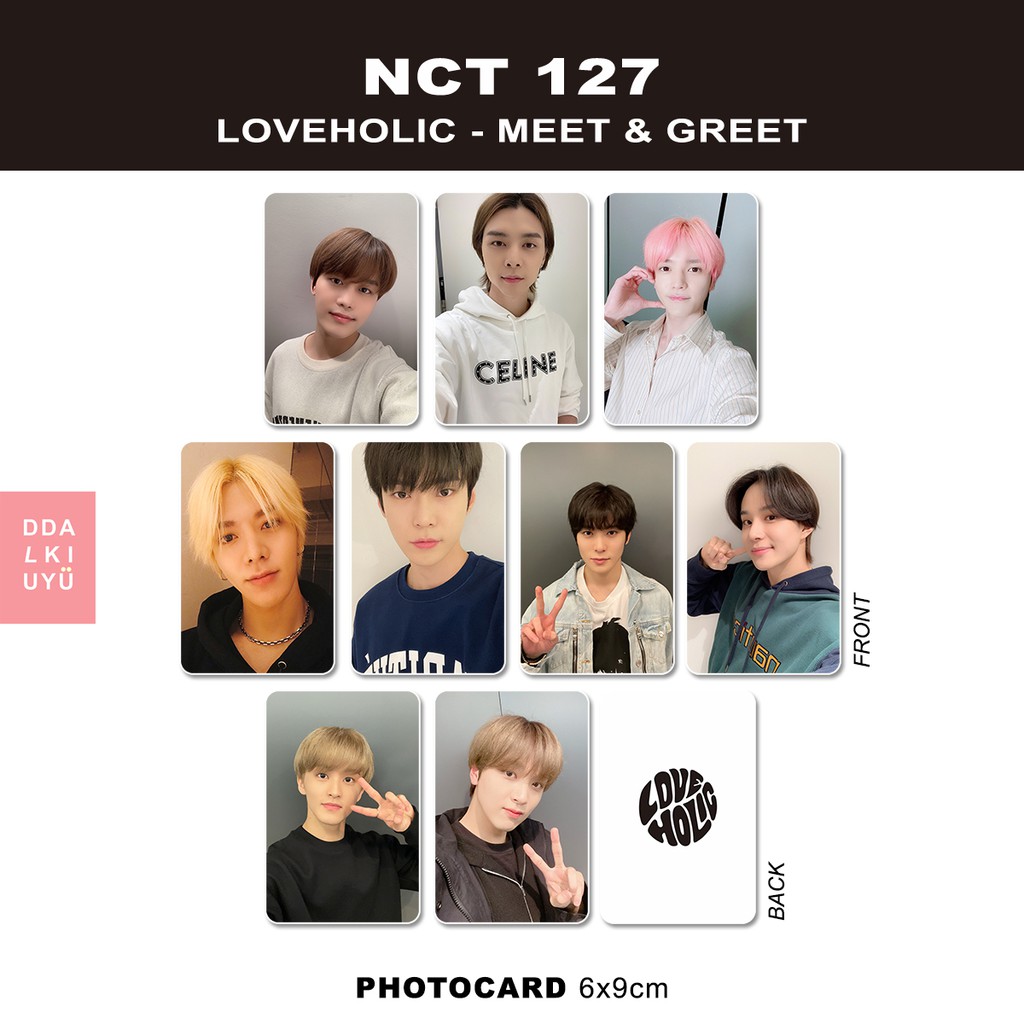 NCT 127 - photocard [LOVEHOLIC] Meet & Greet