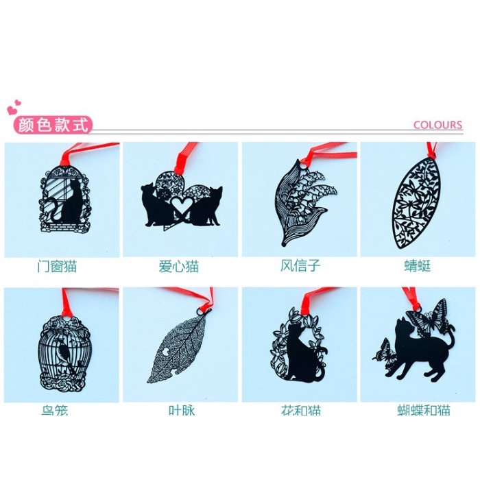 

Unik Pembatas Buku / Bookmark Motif Unik 2Nd Edition Terlaris