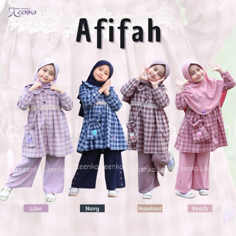 Afsheenastore One Set  Afifah By Lenka