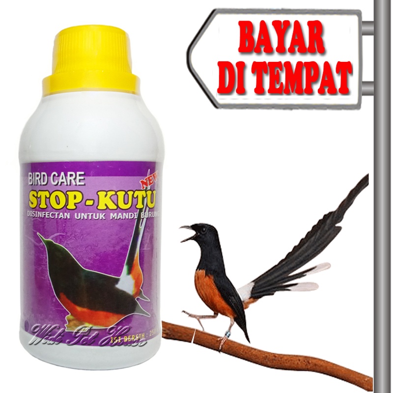 Sampo Anti Kutu Burung Basmi Parasit Shampo Bird Care
