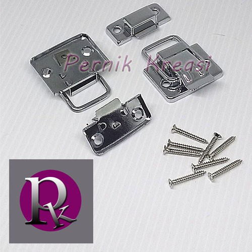 Plus skrup Overval 30 mm Kunci pengait box kaitan kotak peti Kunci kotak koper Gembok koper A.TH004