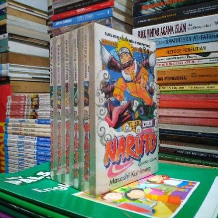 ORIGINAL KOMIK NARUTO 1-10.KARYA.MASASHI