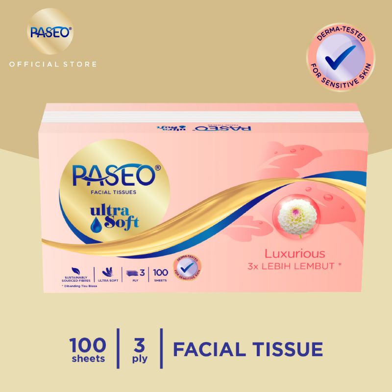 PASEO ULTRASOFT FACIAL TISSUE