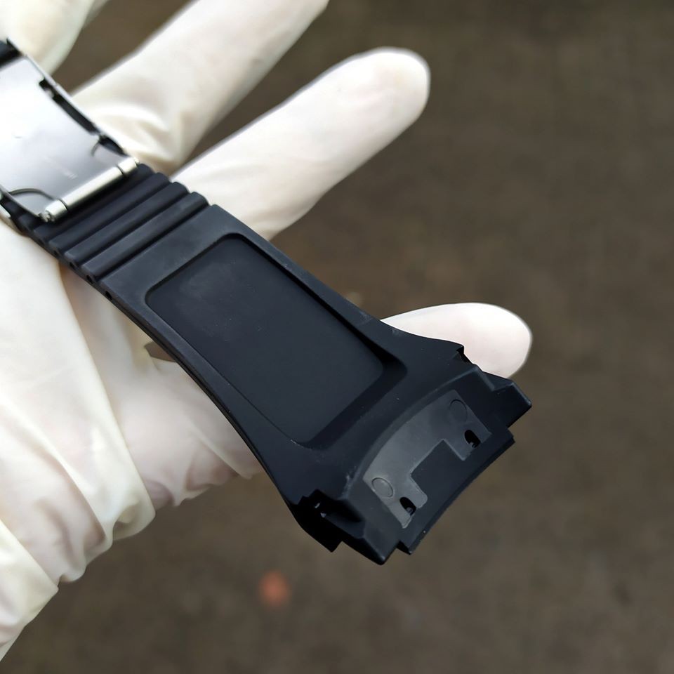 TALI STRAP RUBBER WATCH JAM EXPEDITION AIRBORN AIRBORNE E 6335.
