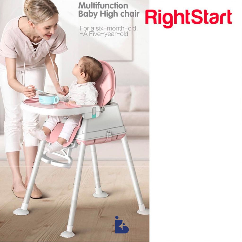 Right Start 4in1 Deluxe Baby High Chair HC-2372