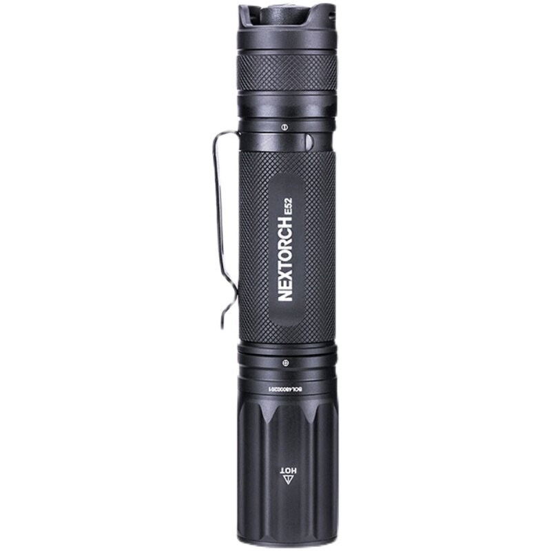 NEXTORCH Senter LED Flashlight USB Rechargeable XHP50.2 2500 Lumens - E52 - Black