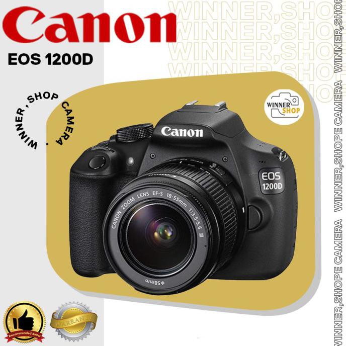 kamera Canon EOS 1200D + 18-55 ; Camera Canon eos 1200 d kit murah