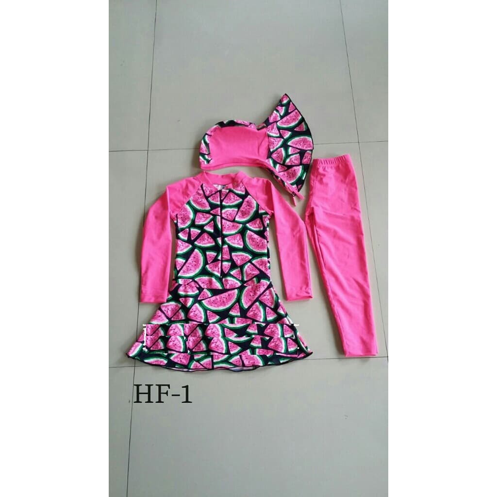 Promo Baju Renang anak Muslimah baju renang anak cewek TK anak perempuan