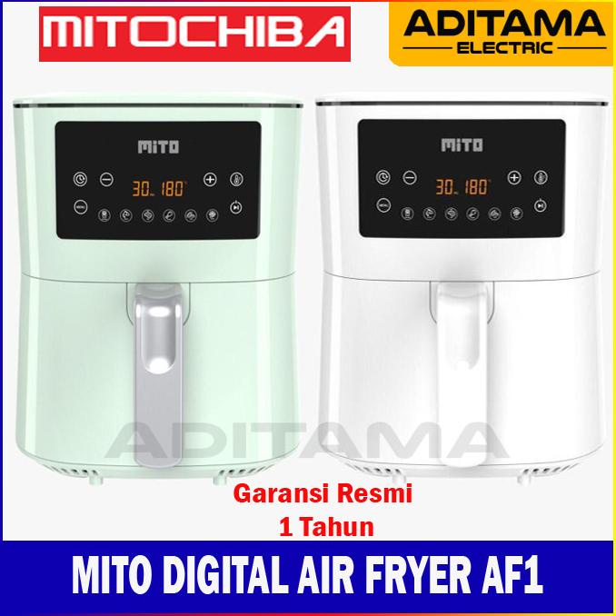 MITO DIGITAL AIR FRYER AF1/ DEEP FRYER AIRFRYER MITO AF-1 LOW WATT Lc