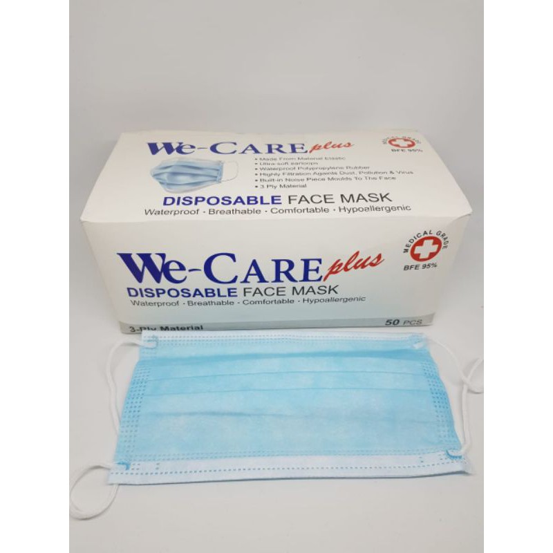 masker medis We-care 3ply