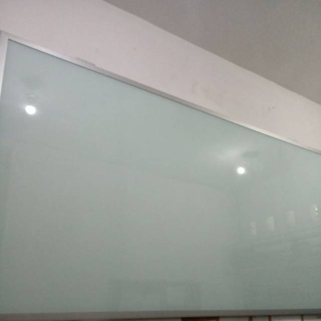 

Papan tulis kaca besar 240x120 cm / glassboard / whiteboard besar