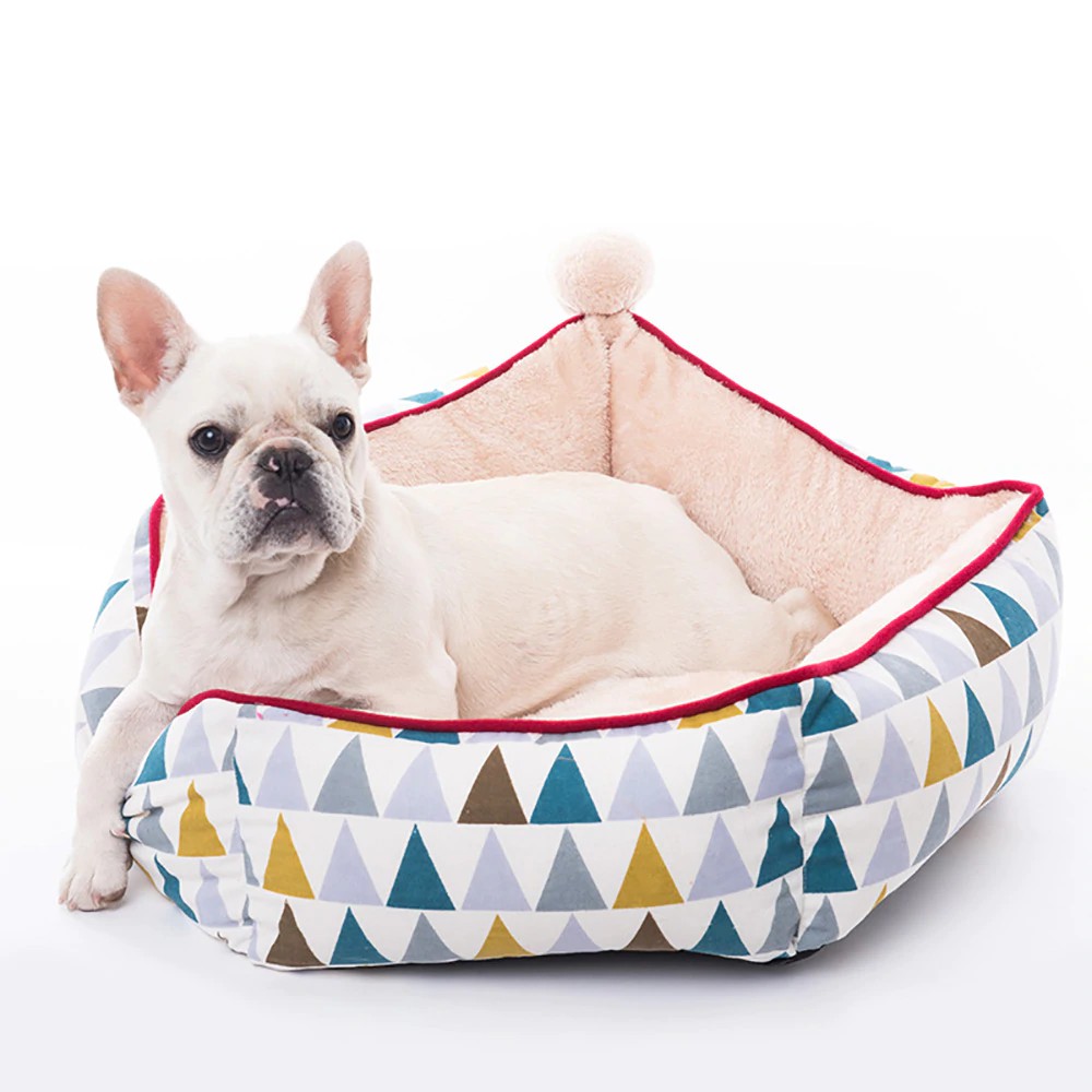 Import Puppy Dog Bed Warm House Sleeping Bag Soft Kennel For Small Medium Dog Cat Sleep In Cold Shopee Indonesia