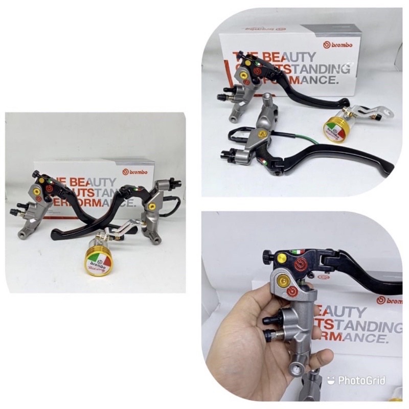 PROMO COD Master Rem Izumi Set Kiri Kanan Tabung Cnc Single Tabung   Plus Switch Rem Assy Semua Motor