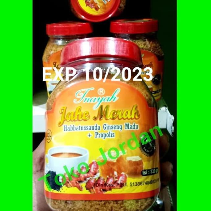 

9H476R- Jahe Merah Instant Plus Habbatusauda Ginseng Madu Propolis Jahe Bubuk Dyu5Ge4-