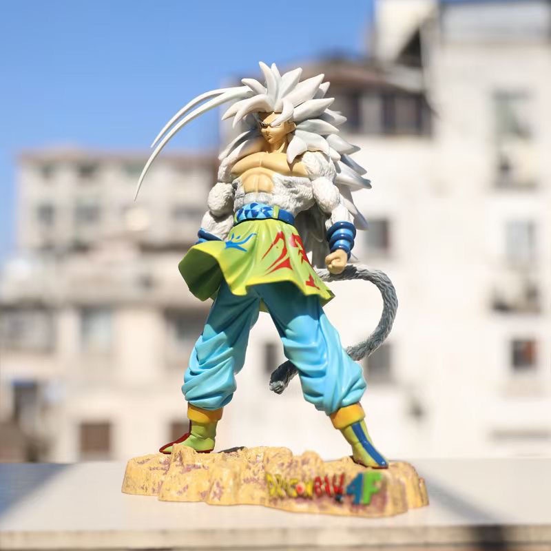 Mainan Action Figure Model Anime Dragon Ball Super Saiya Five Goku Ukuran 25cm Untuk Hadiah Anak