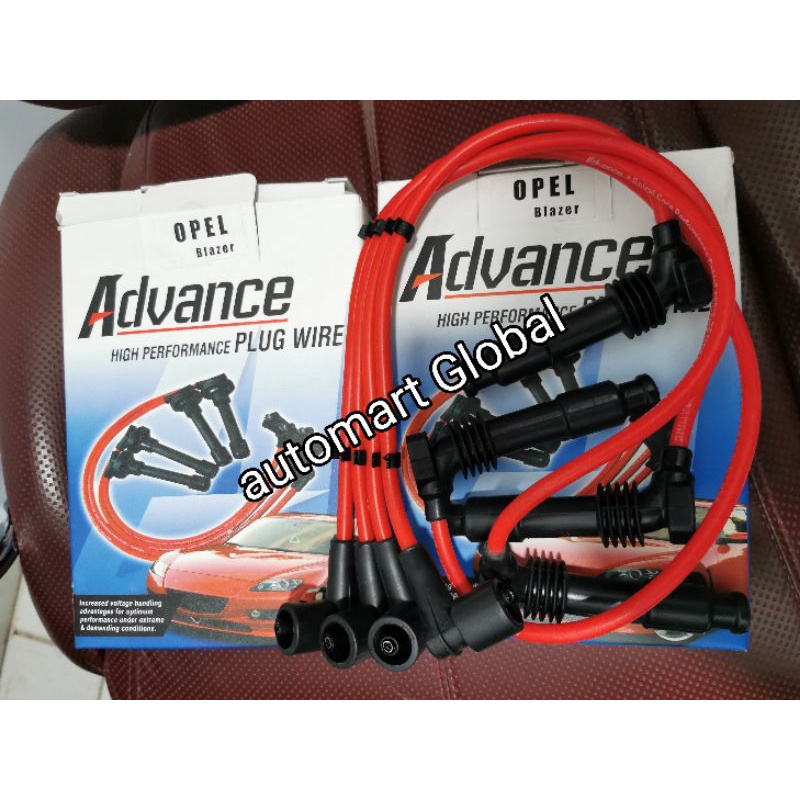 kabel busi opel blazer dohc merk advance