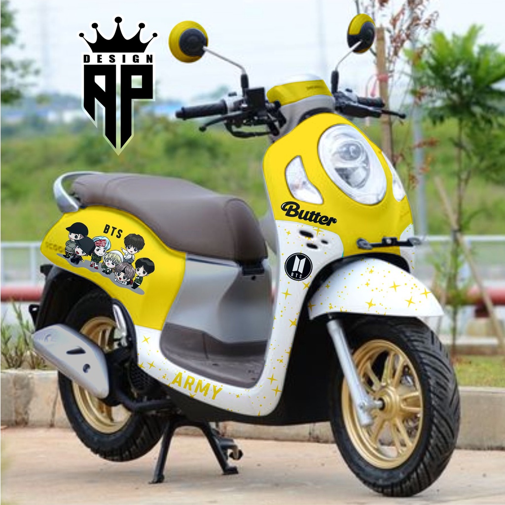 decal sticker scoopy full body FI scopy dekal stiker skopi karbu 2010 2011 2012 2013 2014 2015 2016 