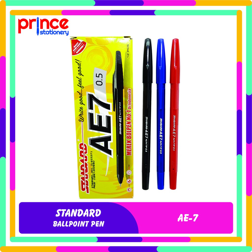 

BALLPOINT / PULPEN / PEN STANDARD AE-7