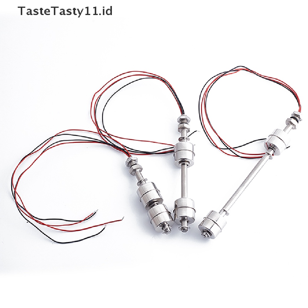 【TasteTasty】 Stainless Steel Double Ball Float Switch Tank Liquid Water Level Flow Sensor .