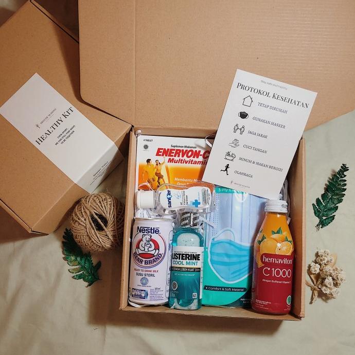 

Best Product!!! Hampers Gift Box - Healthy Kit By Sweetie Seasons | Hampers Isoman / hampers kesehatan / hampers hadiah / hampers obat obatan /Hampers Hadiah Orang Sakit/Hampers Kesehatan Paket Hemat/Hampers Buah Tangan Obat Obatan- Paling Dicari