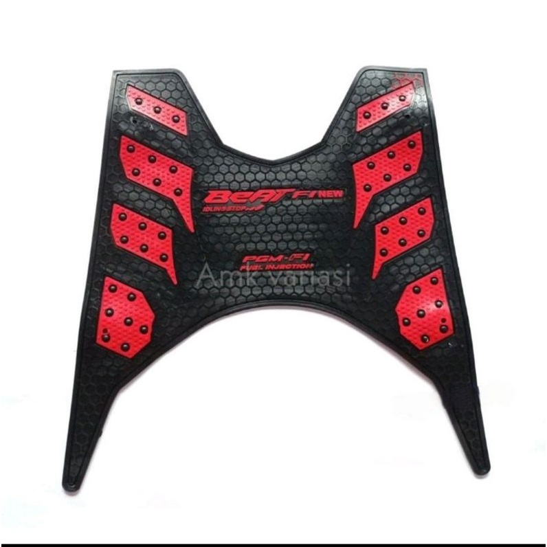 Alas Kaki Motor Beat 2016 2019 Bahan Karet Rubber