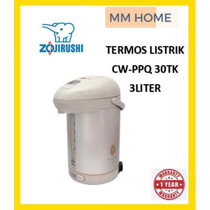 Zojirushi Cw-Ppq30 Termos Listrik 3Liter Cwppq30Tk Pemanas Air Kyungmishop19