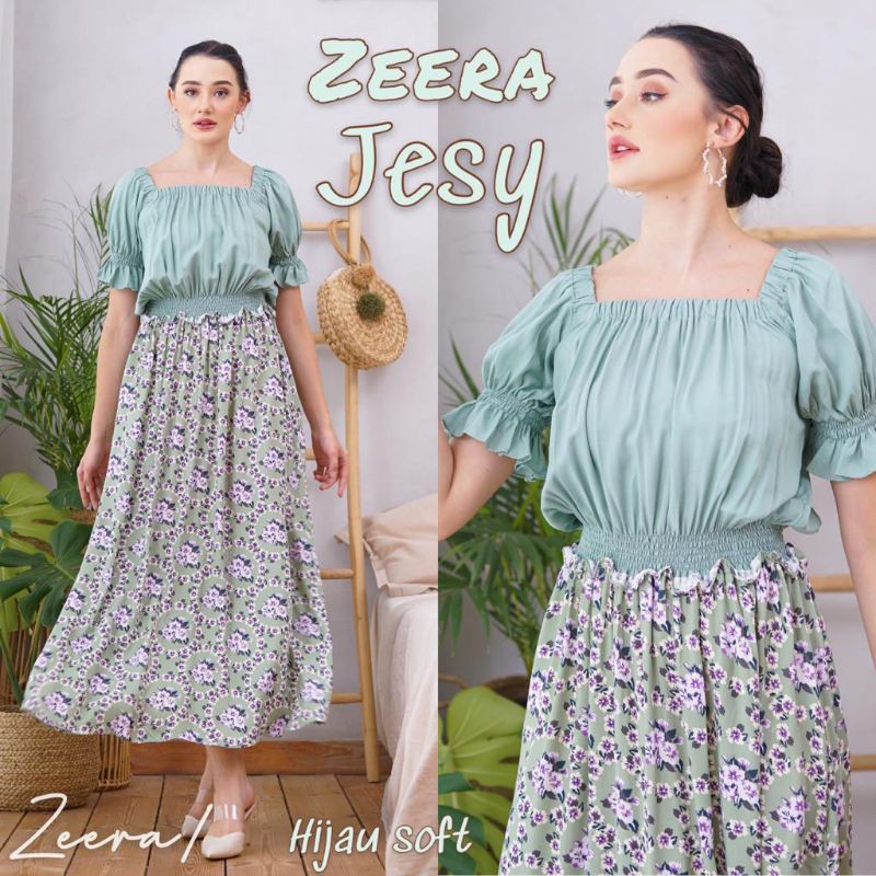 Daster Arab ZEERA JESY Dress Rayon Sabrina