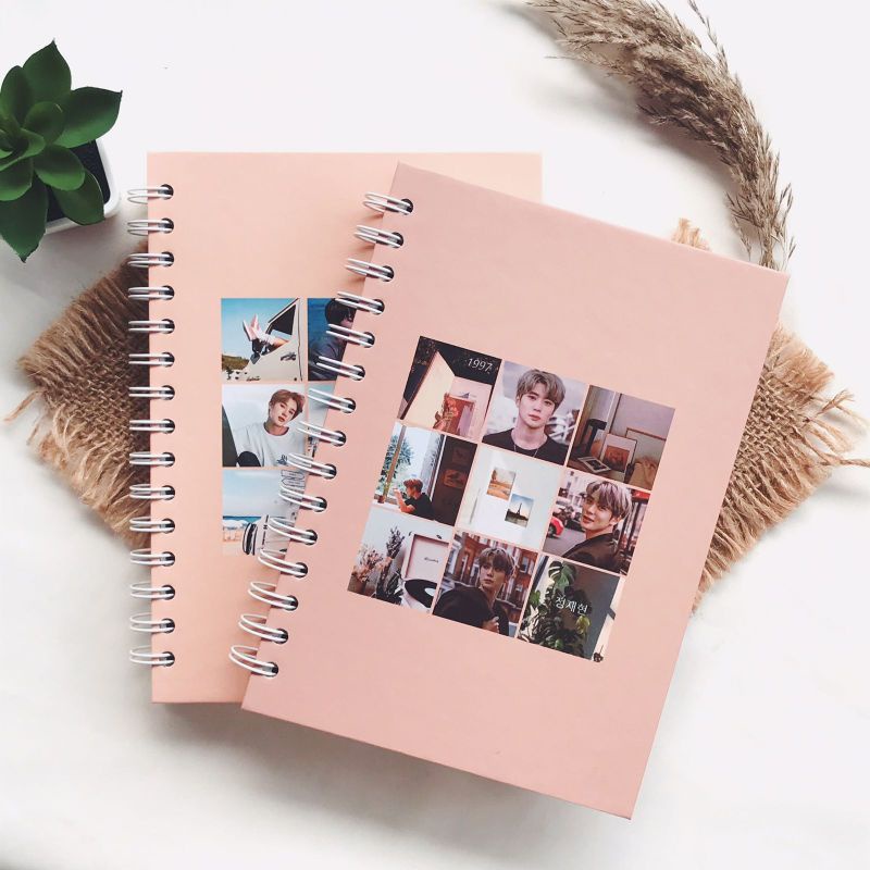 

Notebook Custom Hardcover Jilid Spiral Buku Diary Buku Catatan Custom ukuran A6, A5, A4