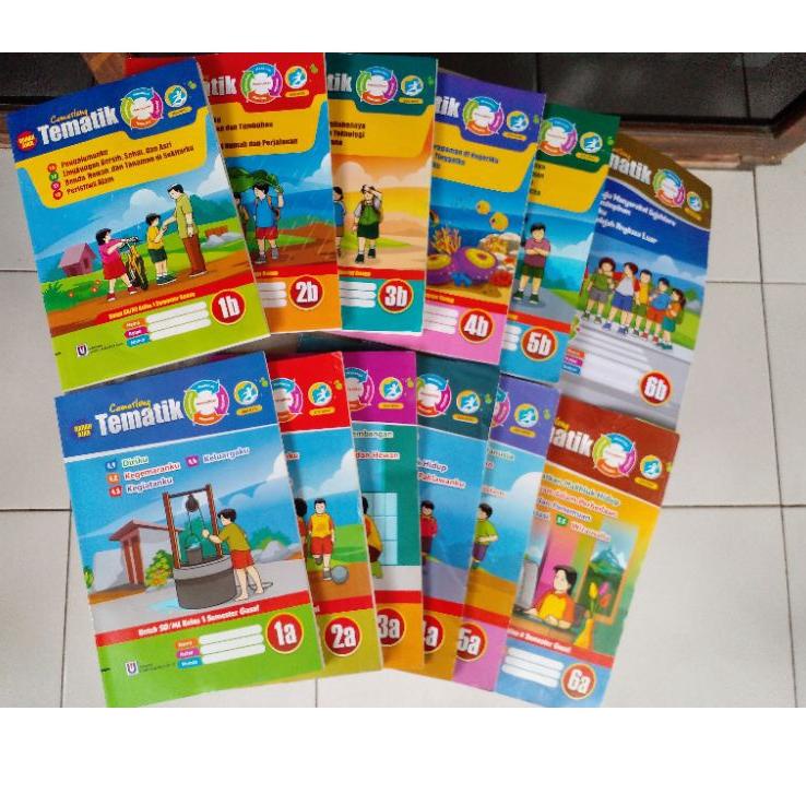 Grosir Bermutu LKS/Modul Tematik Terpadu Sd Cemerlang  kelas 1,2,3,4,5,6 Semester 1 dan 2