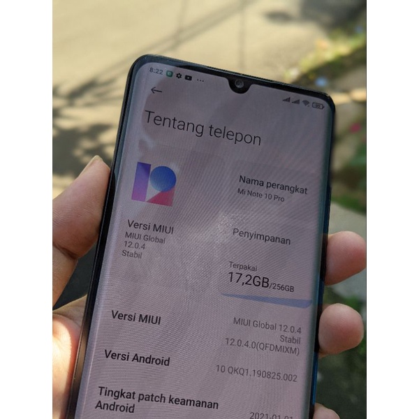 Xiaomi mi note 10 pro 8/256